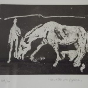 Cavallo con figura