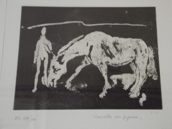 Cavallo con figura